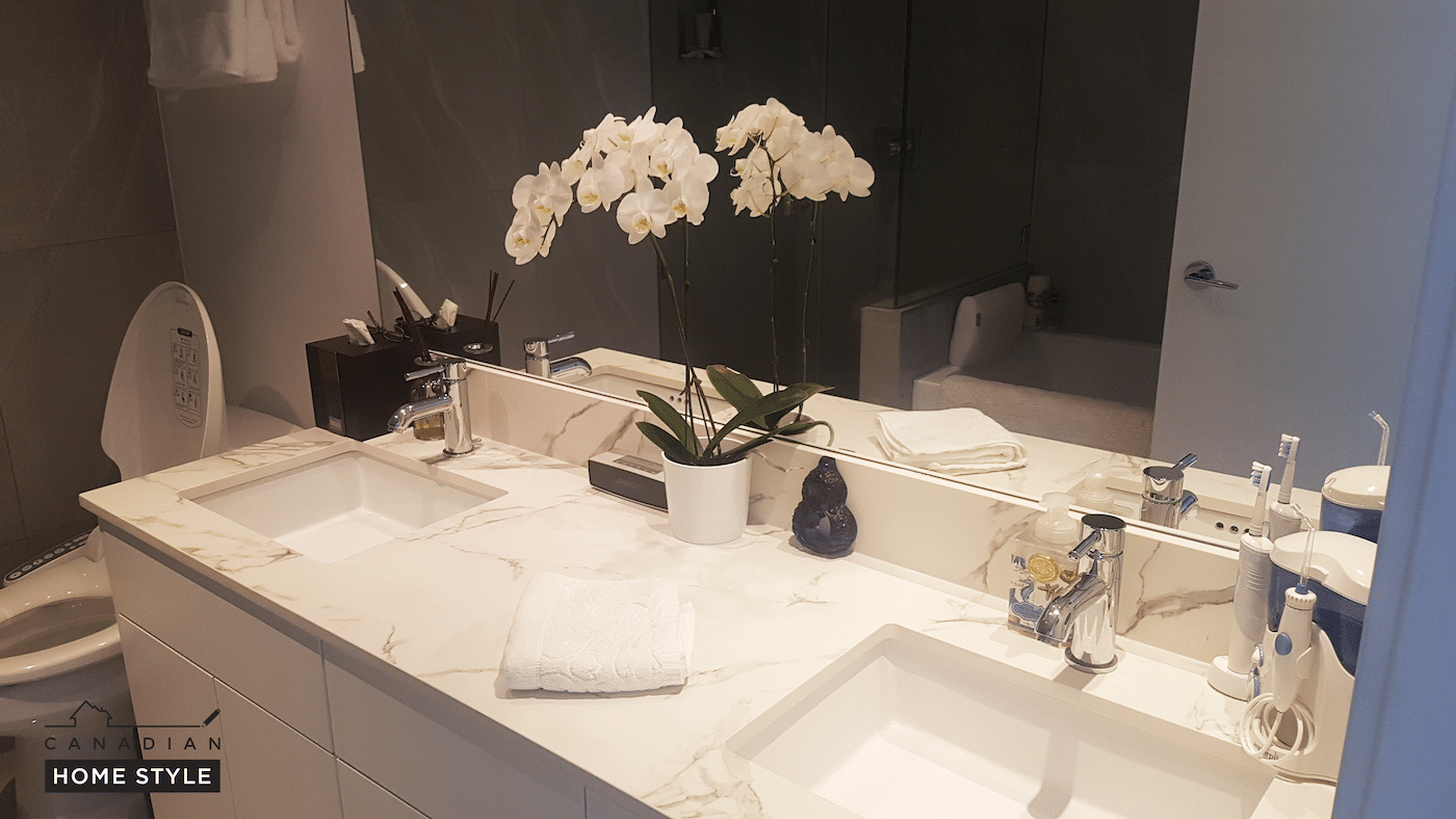 Custom bathroom renovation in Vancouver by Canadian Home Style