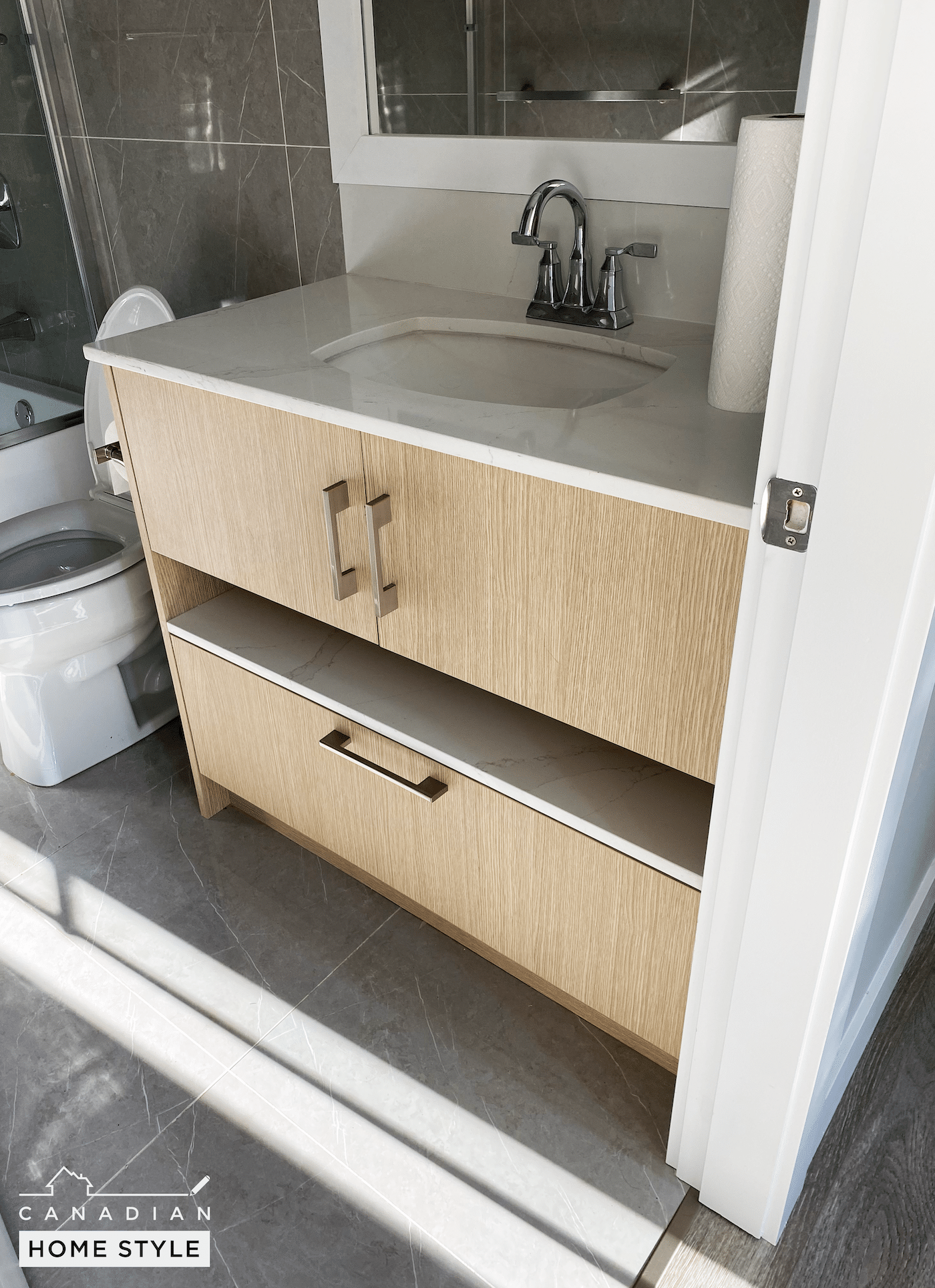Custom bathroom renovation in Vancouver by Canadian Home Style