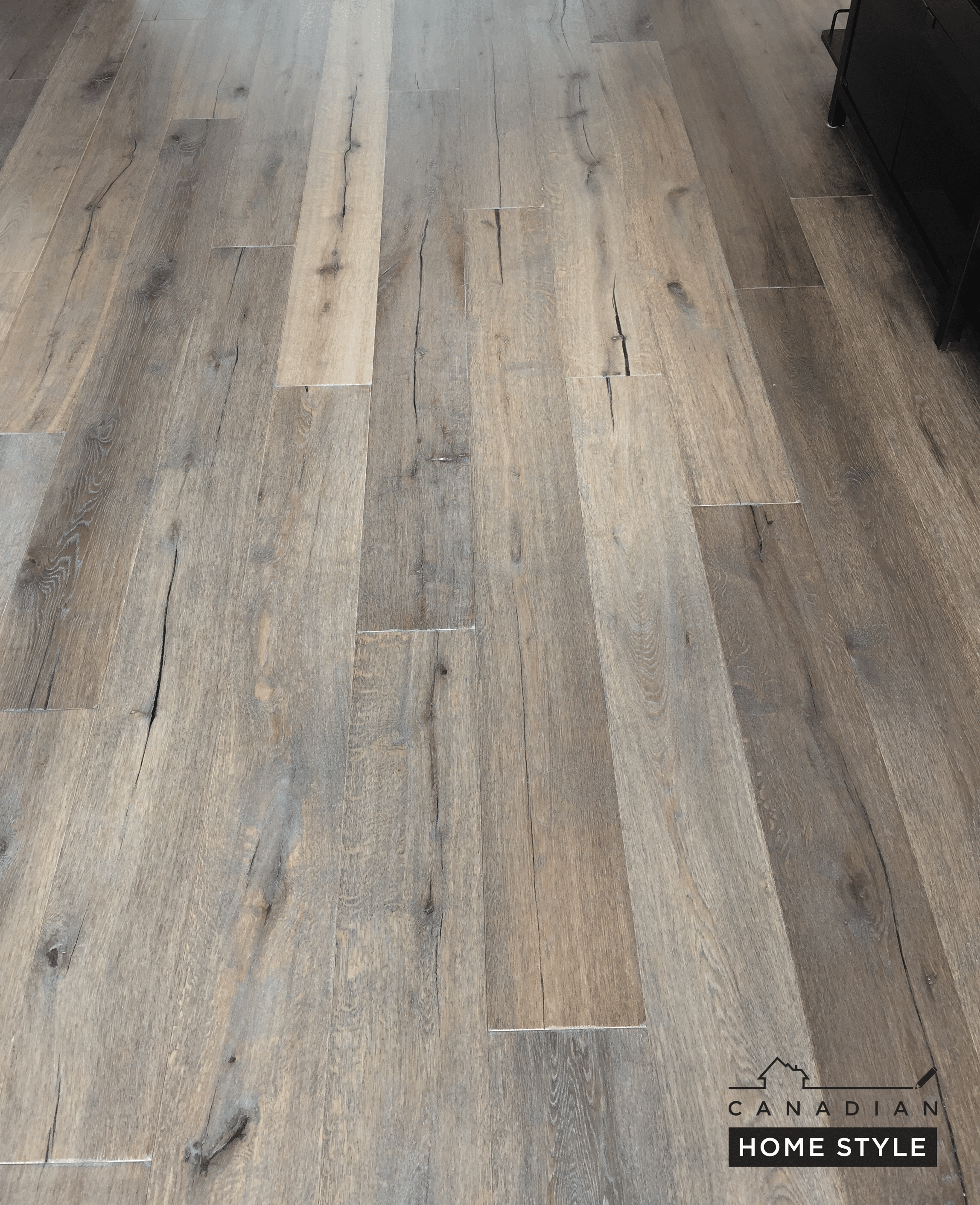 Hardwood flooring project in Vancouver by Canadian Home Style