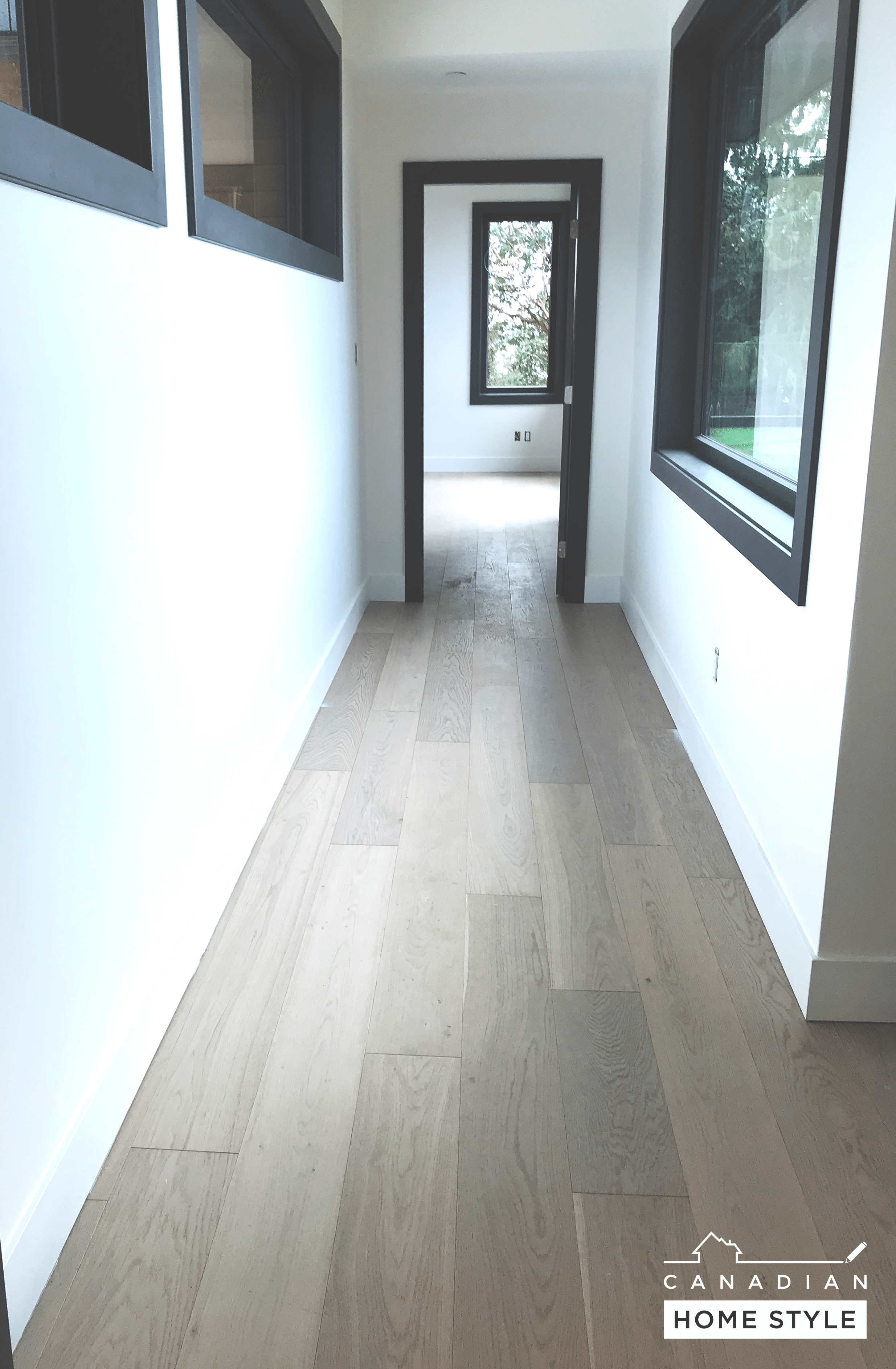 Hardwood flooring project in Vancouver by Canadian Home Style
