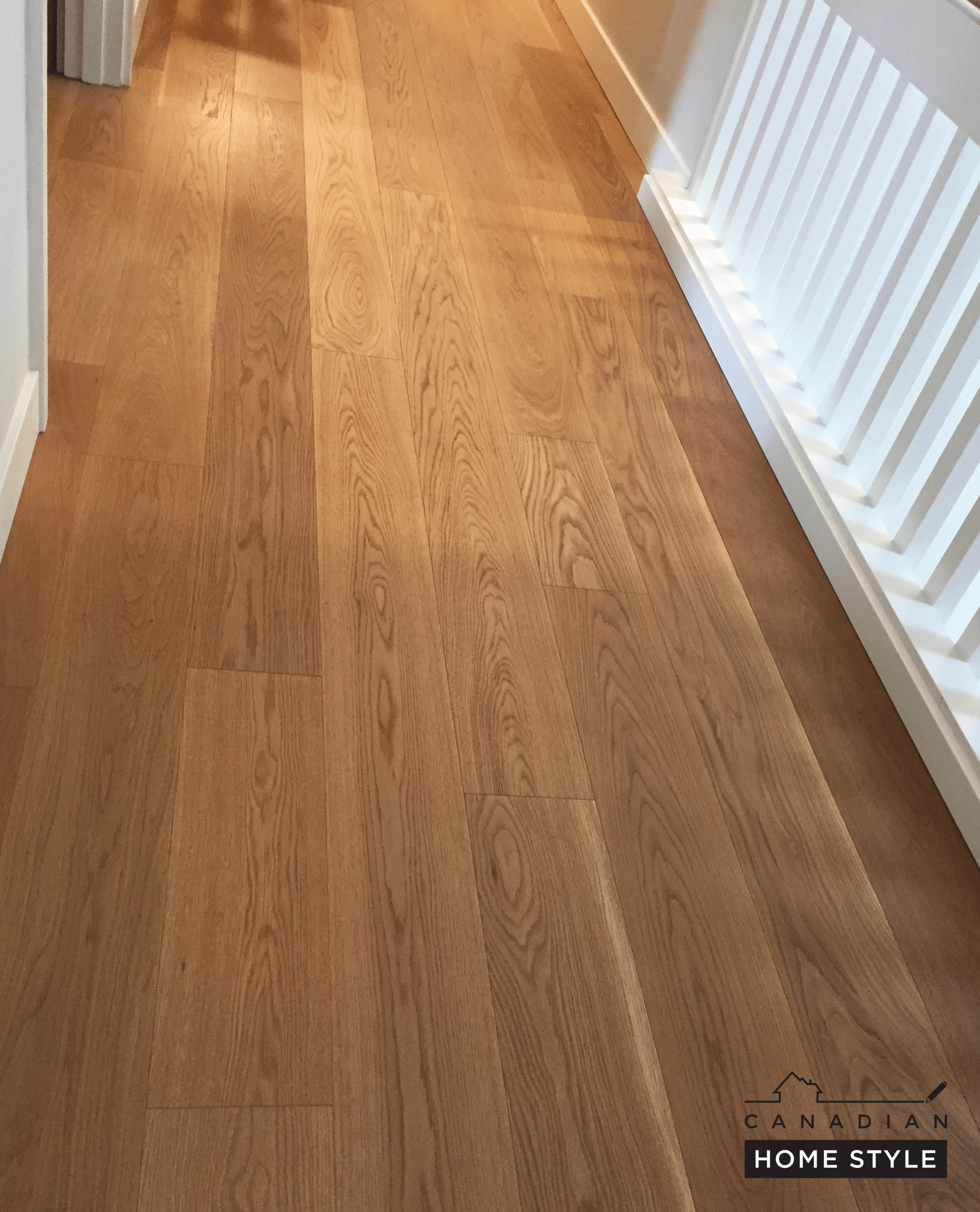Hardwood flooring project in Vancouver by Canadian Home Style