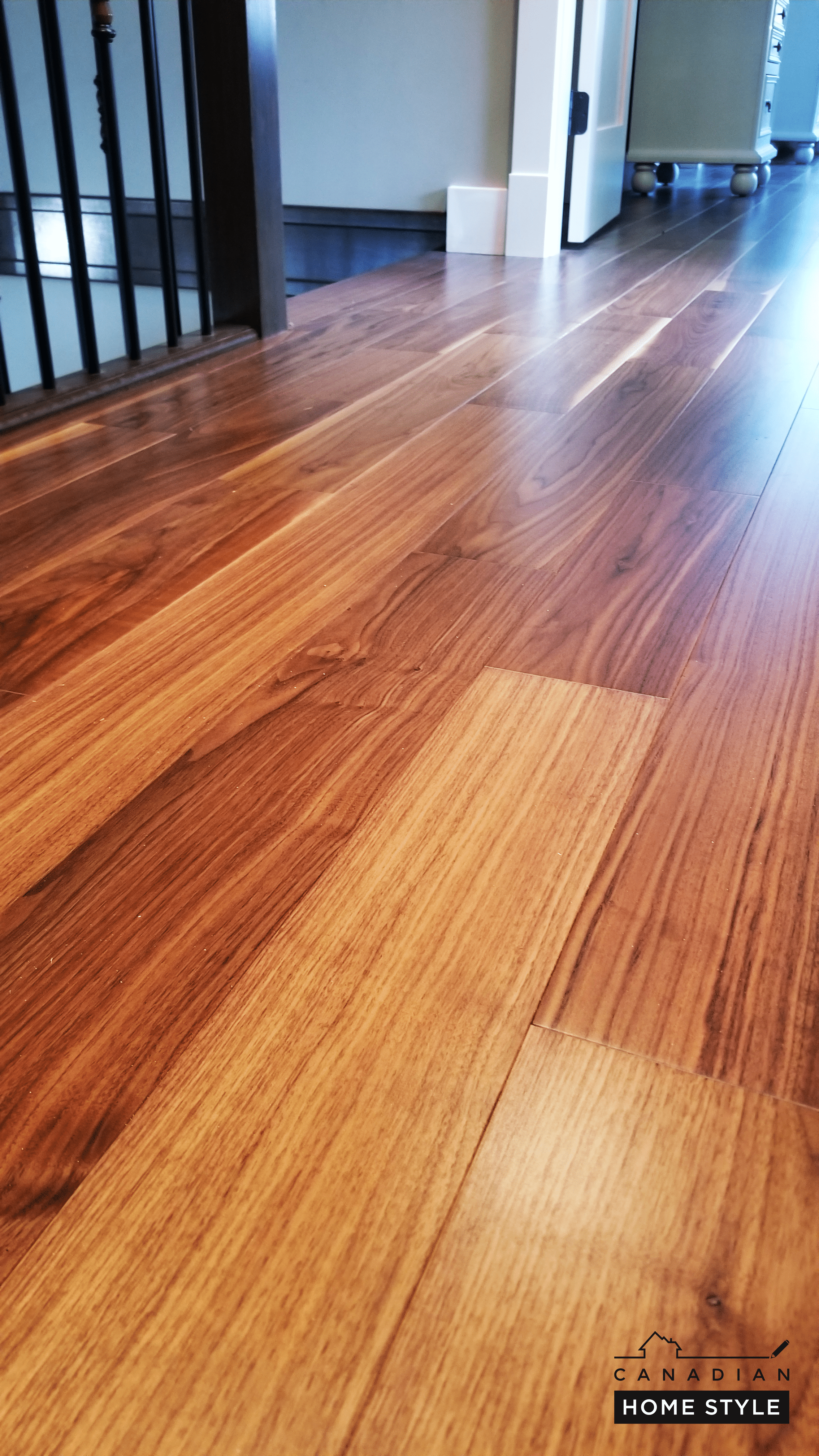 Hardwood flooring project in Vancouver by Canadian Home Style