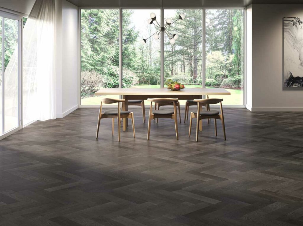Luxury vinyl flooring