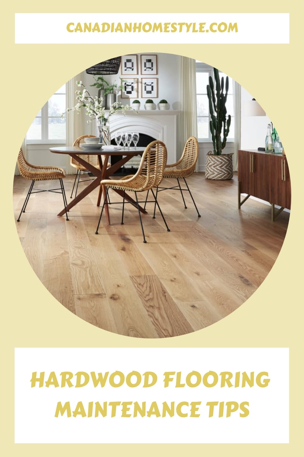 Hardwood flooring maintenance tips.