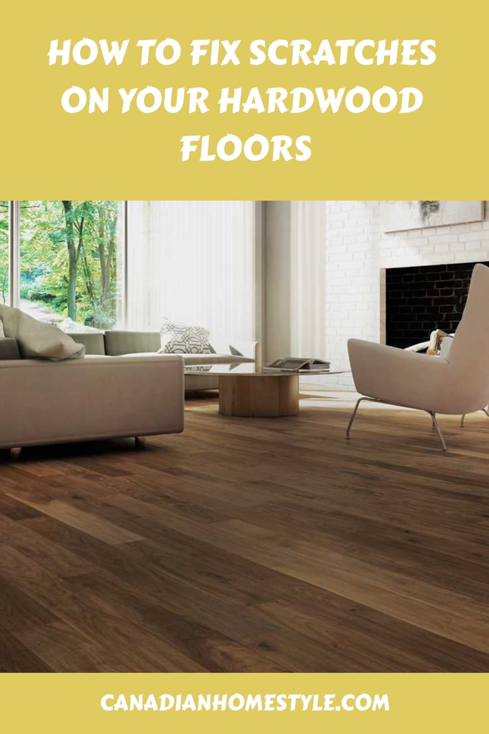 Discover effective methods to fix scratches on your hardwood floors.
