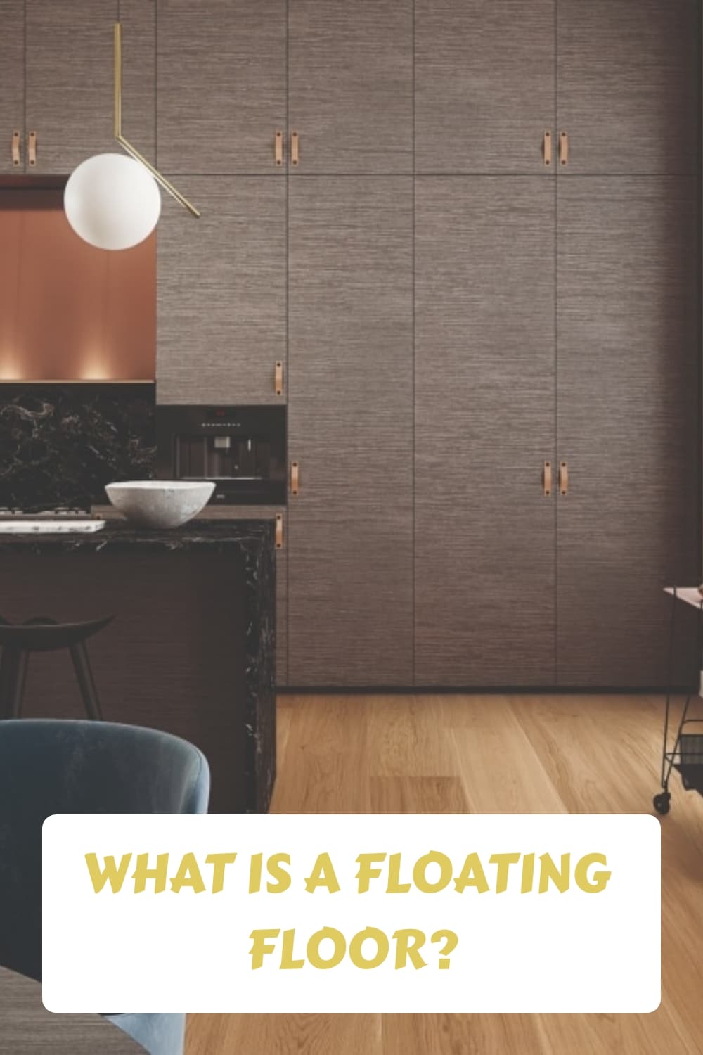 A floating floor is a type of flooring installation method that involves securing individual floorboards or tiles together without being directly attached to the subfloor. This innovative technique allows the floor to "float