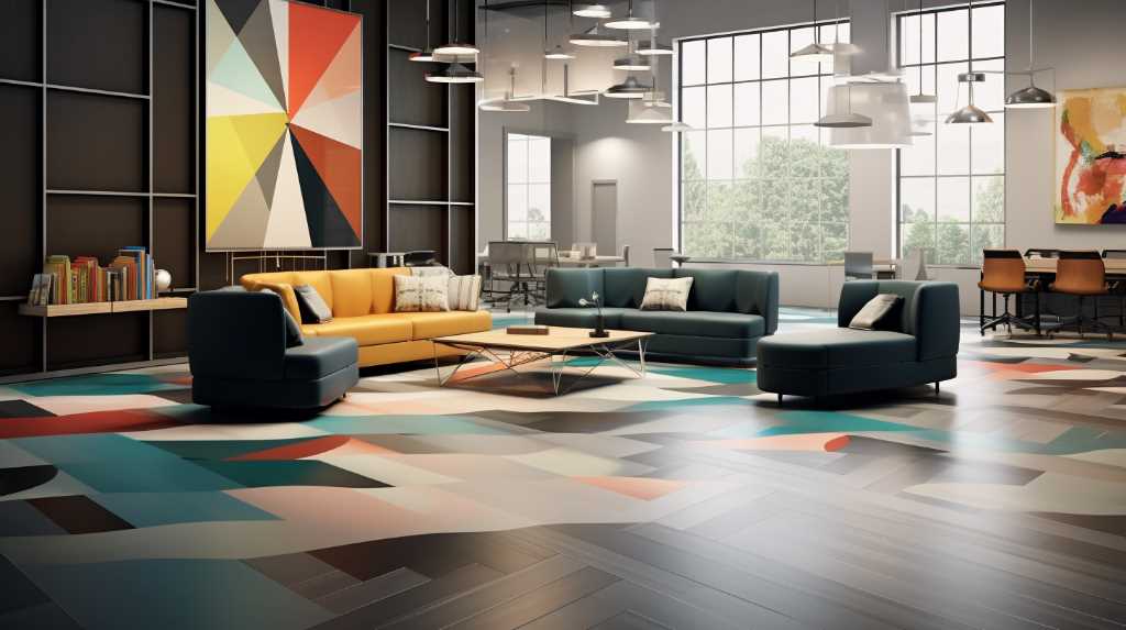 a view of a living room