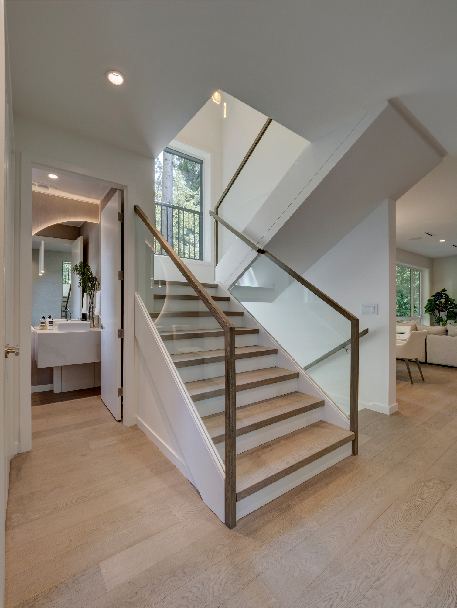 Hardwood flooring project in Vancouver by Canadian Home Style