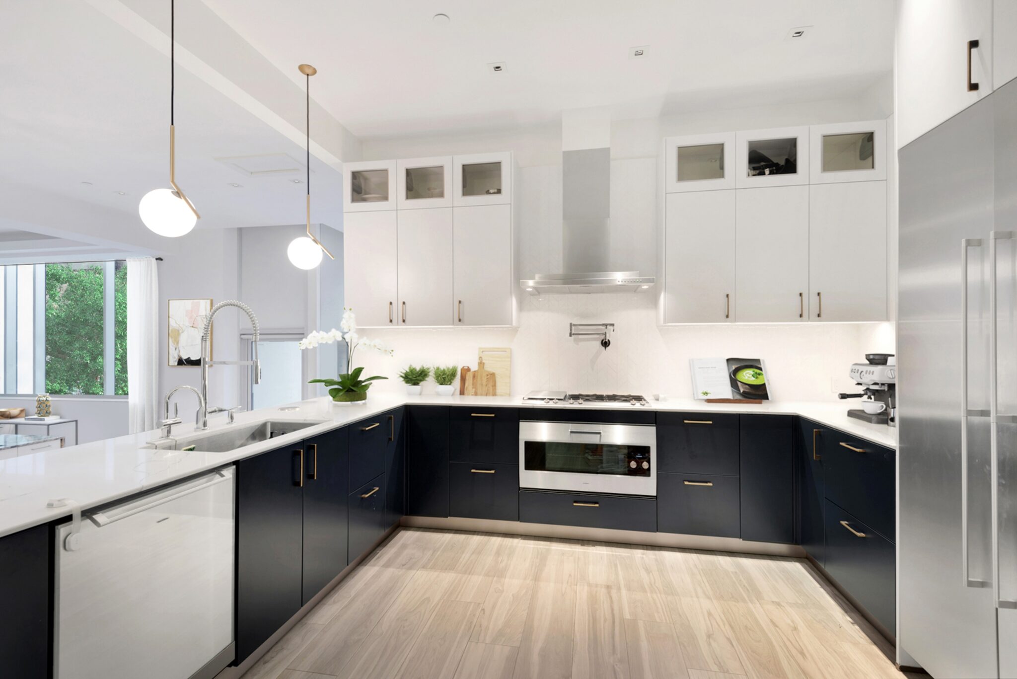 Durable German kitchen materials suited to the Vancouver climate