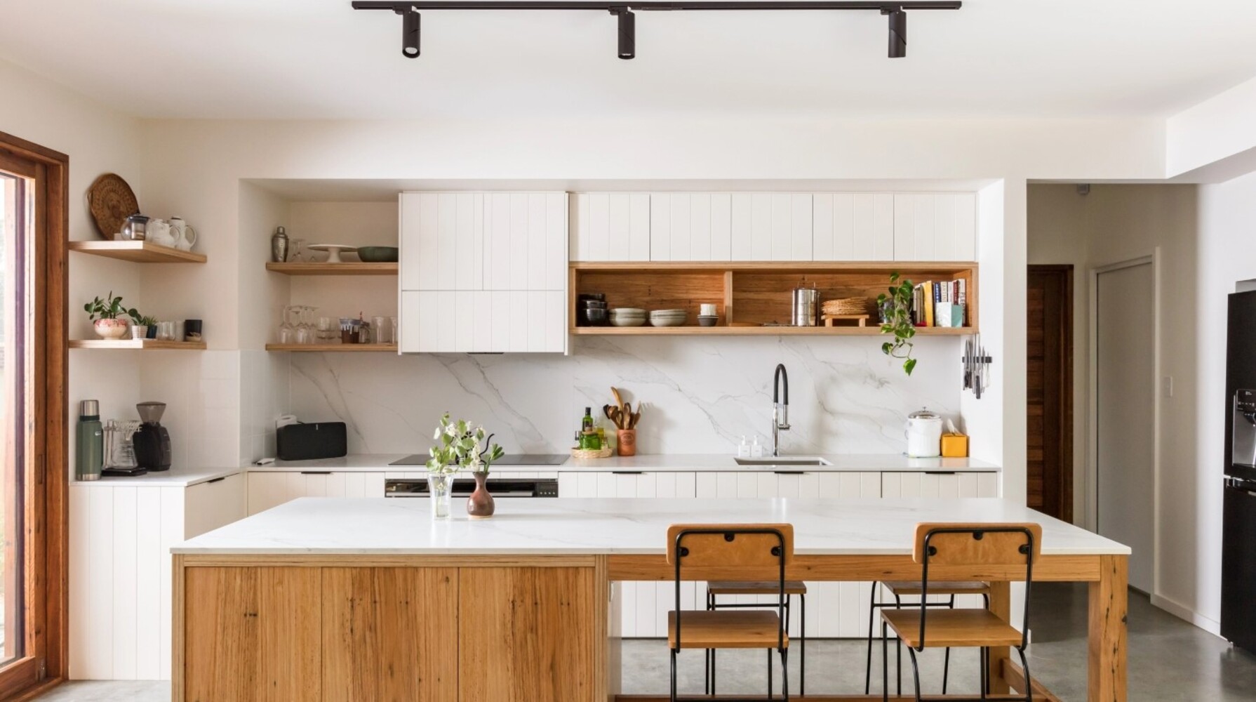 Japandi kitchen design ideas 