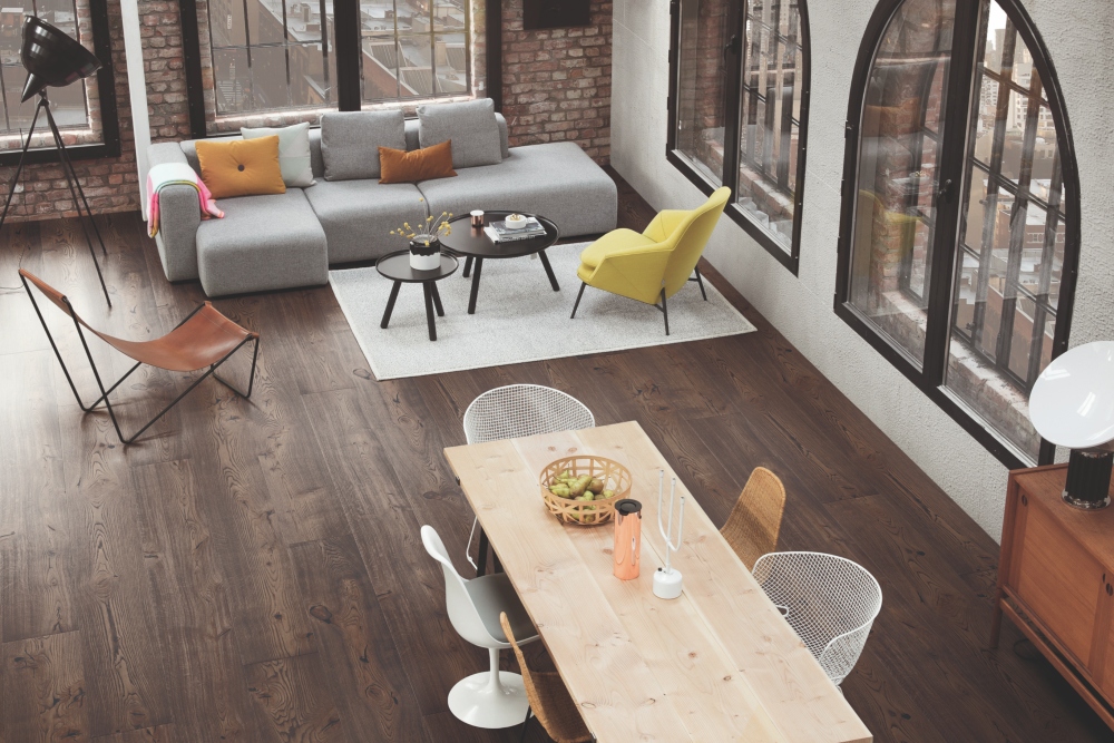 Super Wide Plank hardwood flooring by Boen