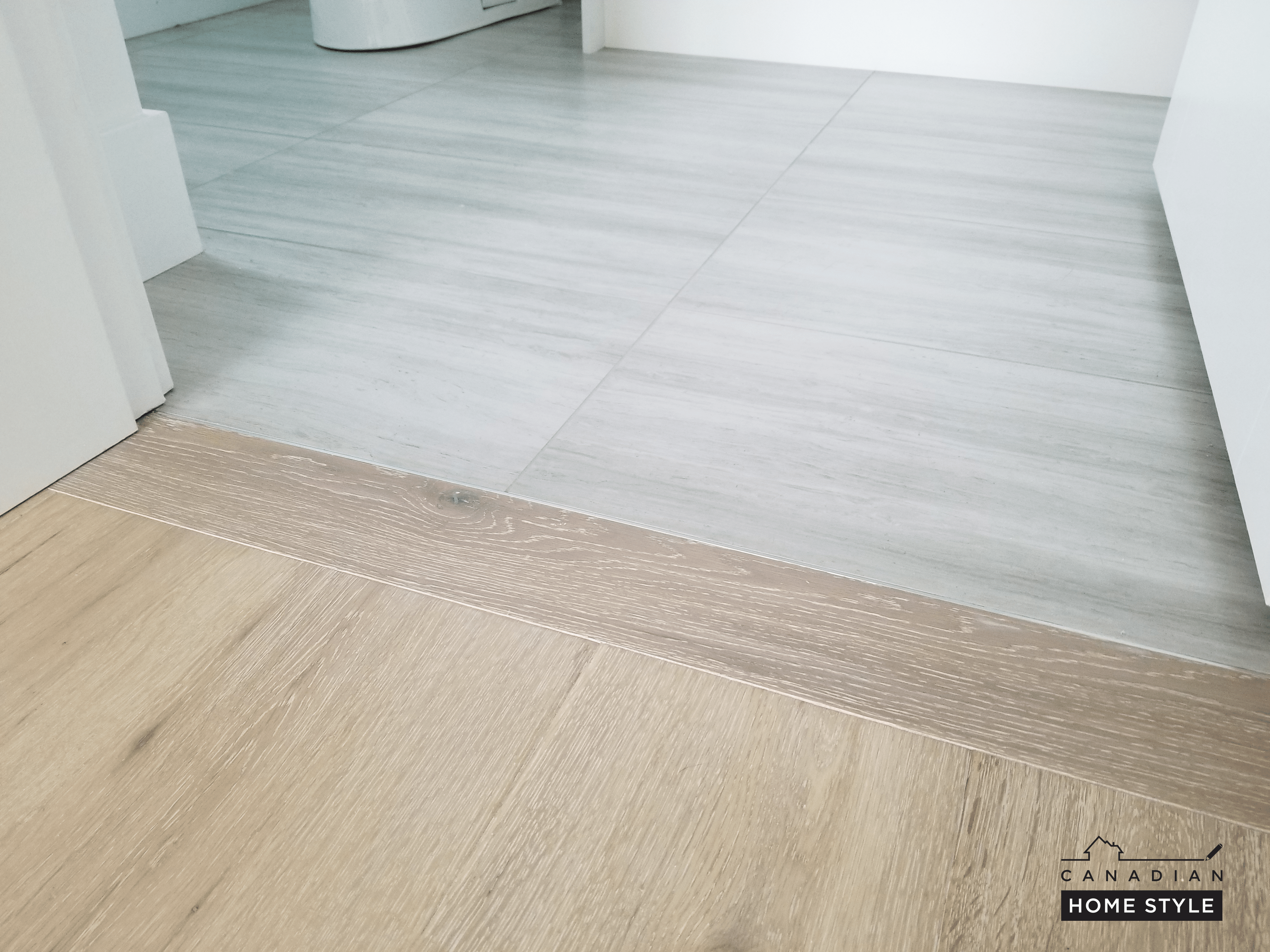 Modern grey hardwood floors for Vancouver interiors