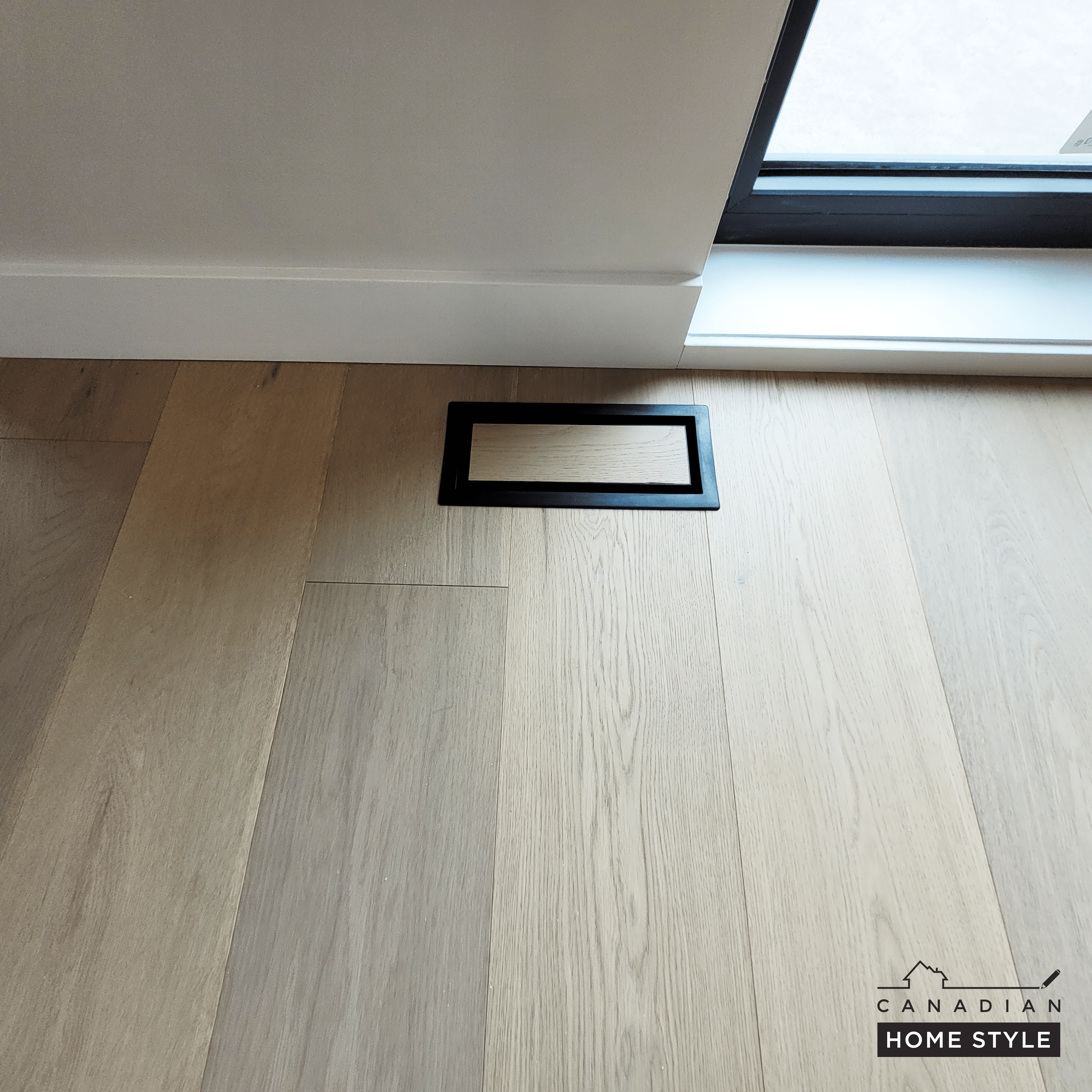 Custom-fit plank hardwood floors in Vancouver