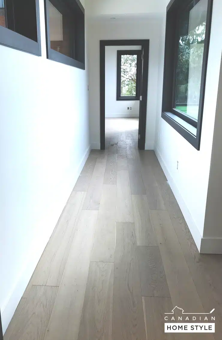 Completed hardwood job in West Vancouver - Lauzon hardwood 