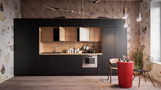 One-wall kitchens 