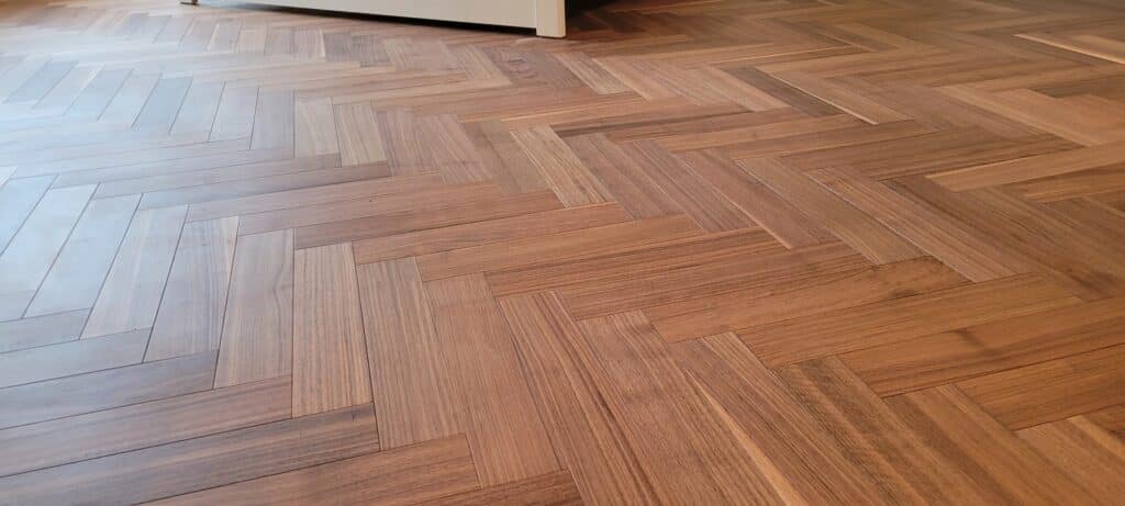 Vancouver herringbone hardwood flooring