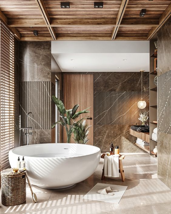 how to design spa-like bathroom