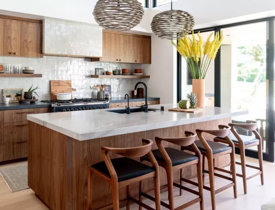 mid-century modern kitchens in Vancouver 