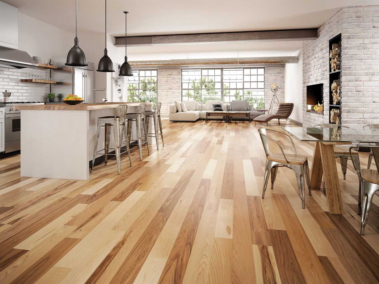 Elegant Canadian home style Hardwood Flooring, Vancouver, BC